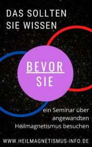 Heilmagnetismus Seminare